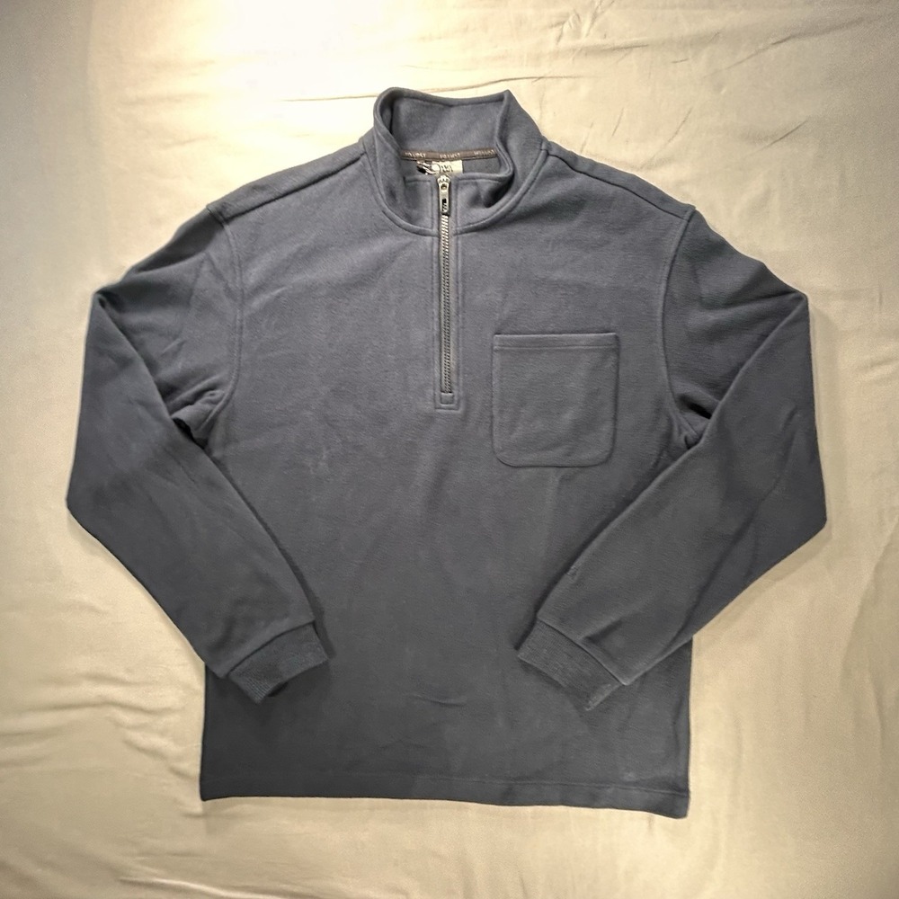 VRST men's blue cozy quarter-zip pullover Men's Medium New
